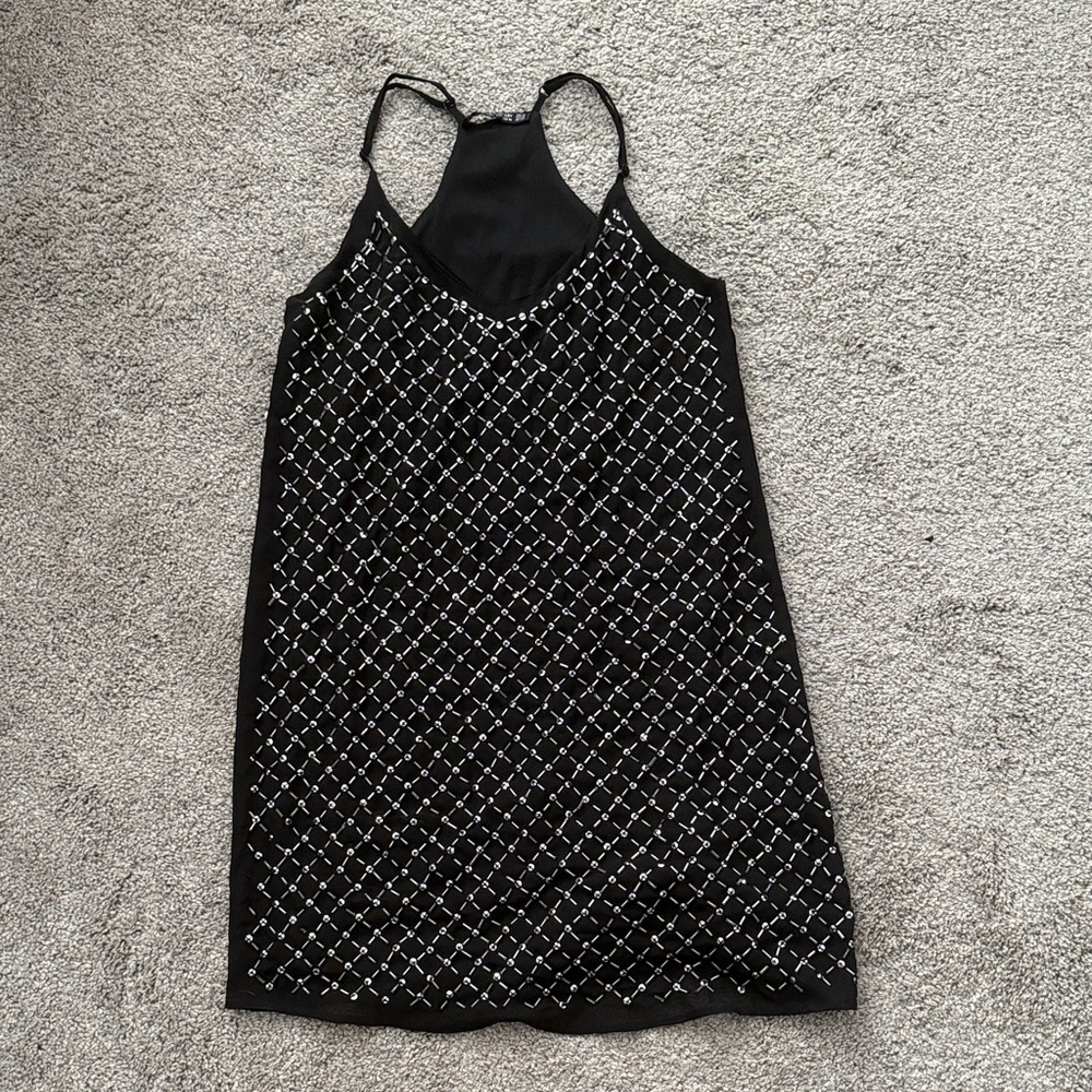 Bershka Black Strappy Top